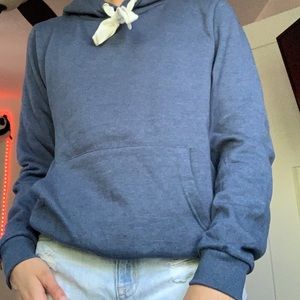 Soft blue sweatshirt
